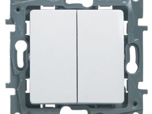 INTRERUPATOR DUBLU 10A ALB